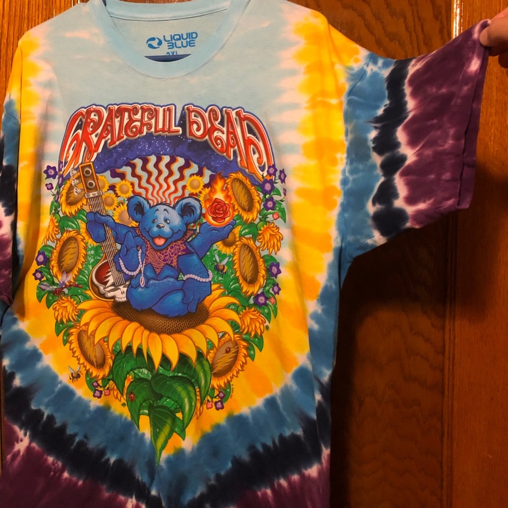 Grateful Dead Inspiration tye dye t shirt